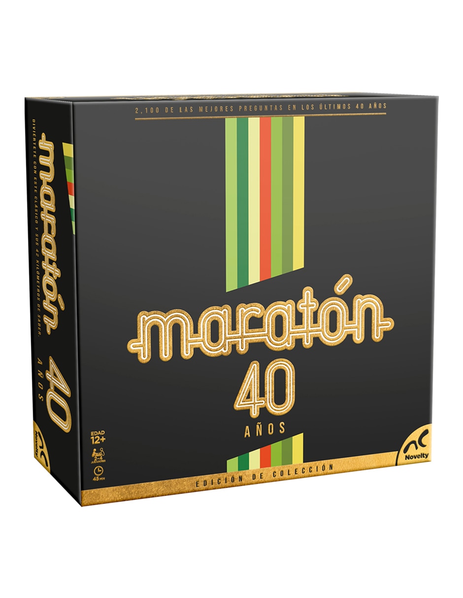 Maraton 40 años juego de mesa