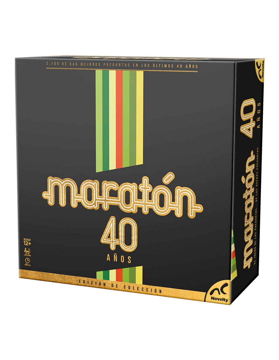 Maraton 40 años juego de mesa 2