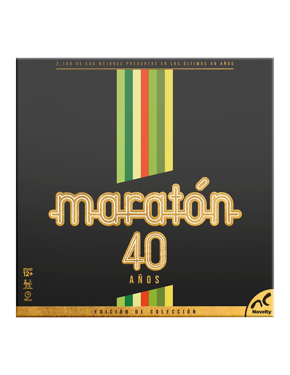 Maraton 40 años juego de mesa 3