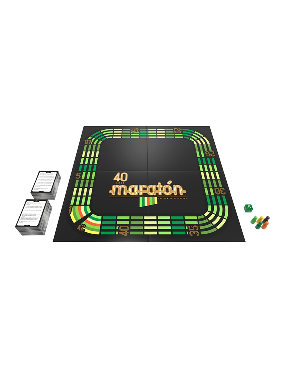 Maraton 40 años juego de mesa 5