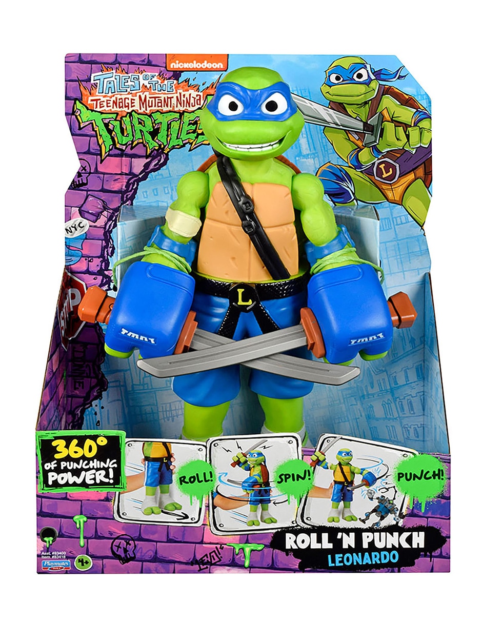 Figura de acción Tortugas Ninja Namco Bandai con movimiento