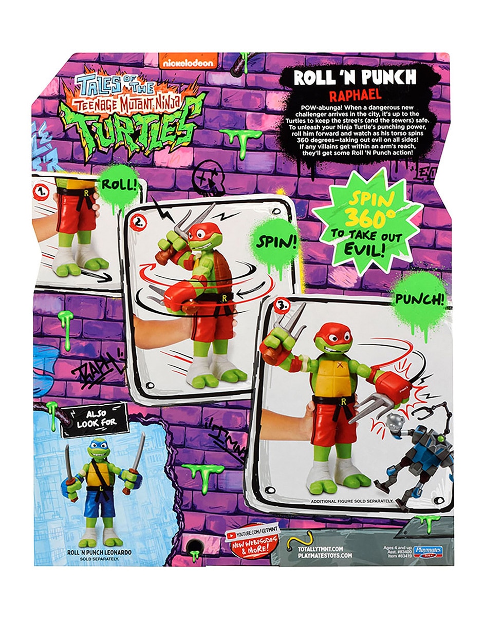 Figura de acción Tortugas Ninja Namco Bandai con movimiento 5