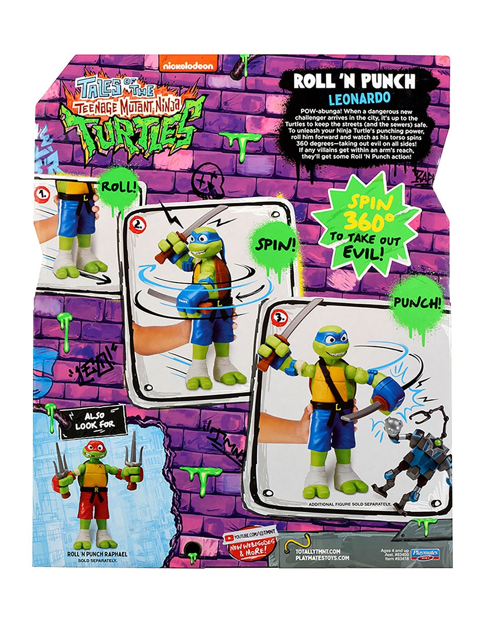Figura de acción Tortugas Ninja Namco Bandai con movimiento 8