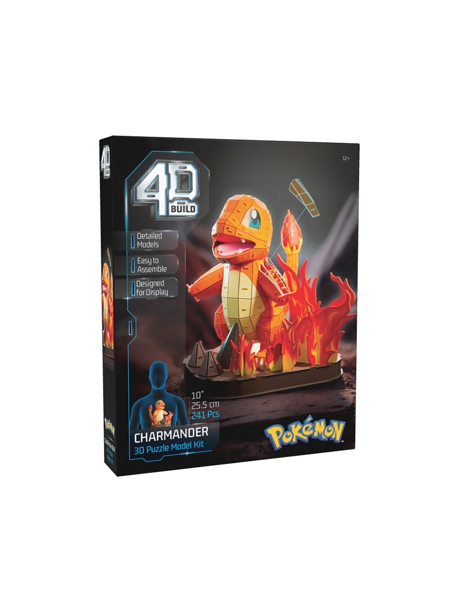 Rompecabezas Pokémon Charmander 4D 16 piezas 2