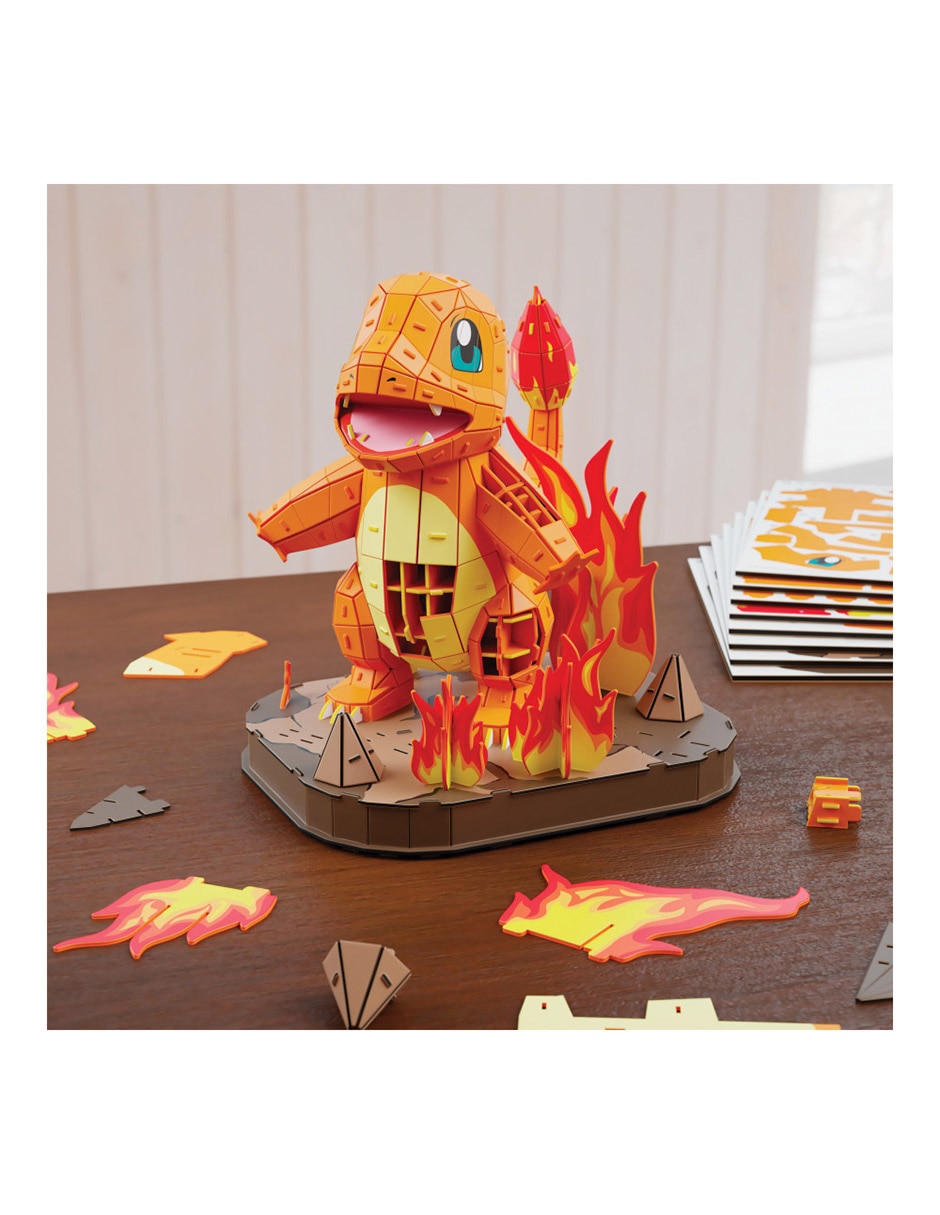 Rompecabezas Pokémon Charmander 4D 16 piezas 4