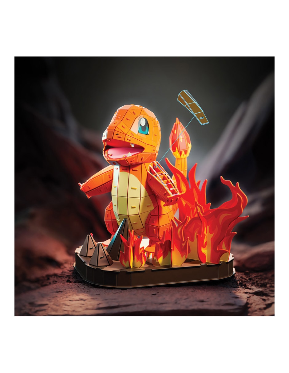 Rompecabezas Pokémon Charmander 4D 16 piezas 5