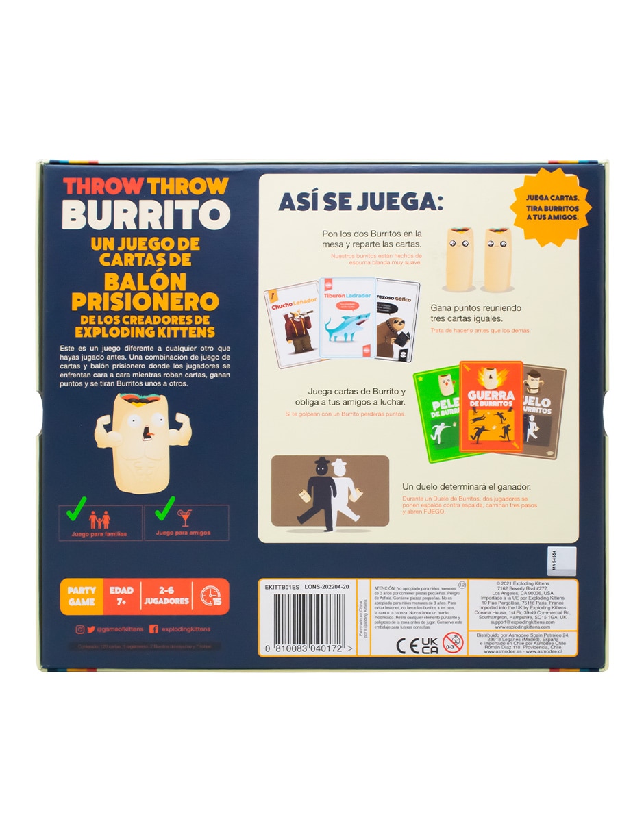 Throw throw burrito juego de mesa 4