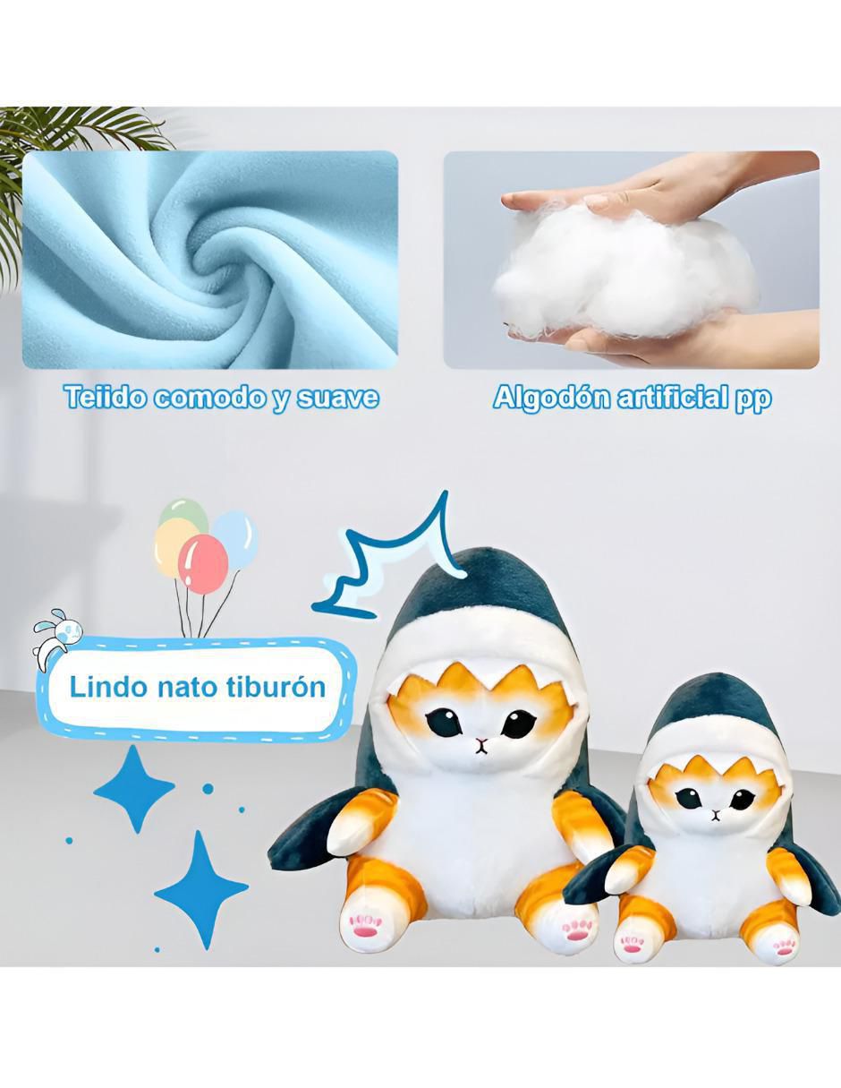 Peluche de gato de 22 cm 2