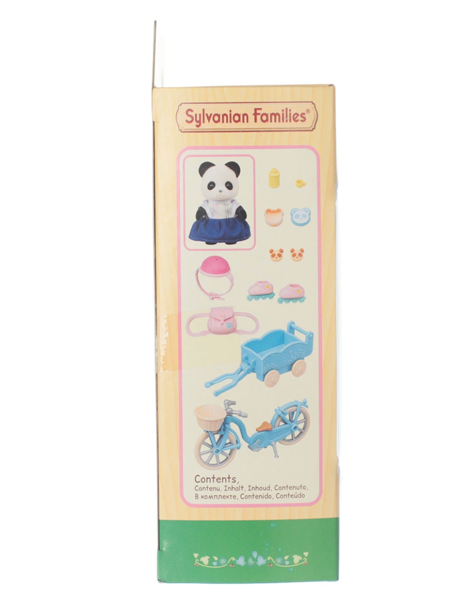 Set de Ciclismo y Patinaje de niña Panda 3