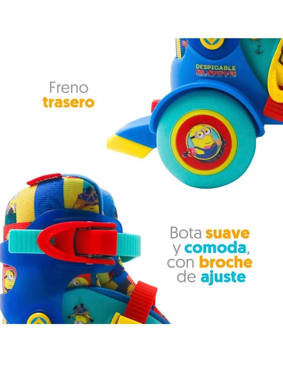 Patines de 4 ruedas Minions 6
