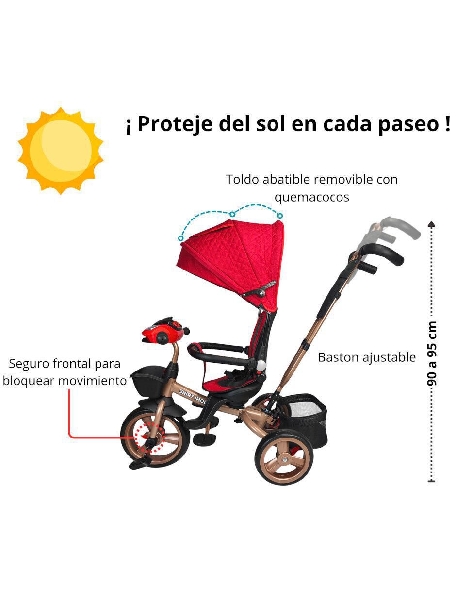 Triciclo The Baby Shop para infantil unisex