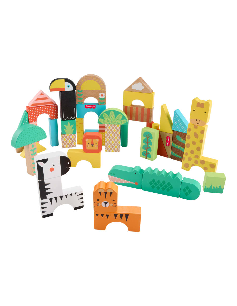 Jungla de madera juego didáctico unisex 3