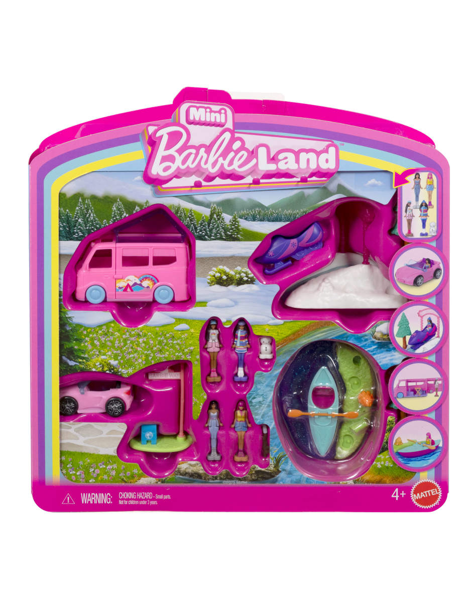 Paquete de vehículos Mini BarbieLand 2