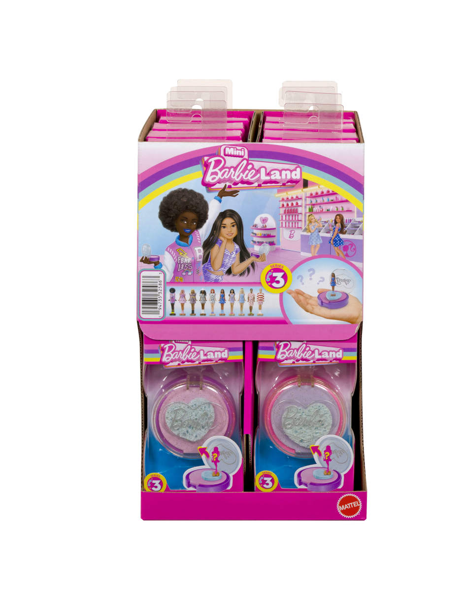 Set muñecas Barbie Mini BarbieLand 4