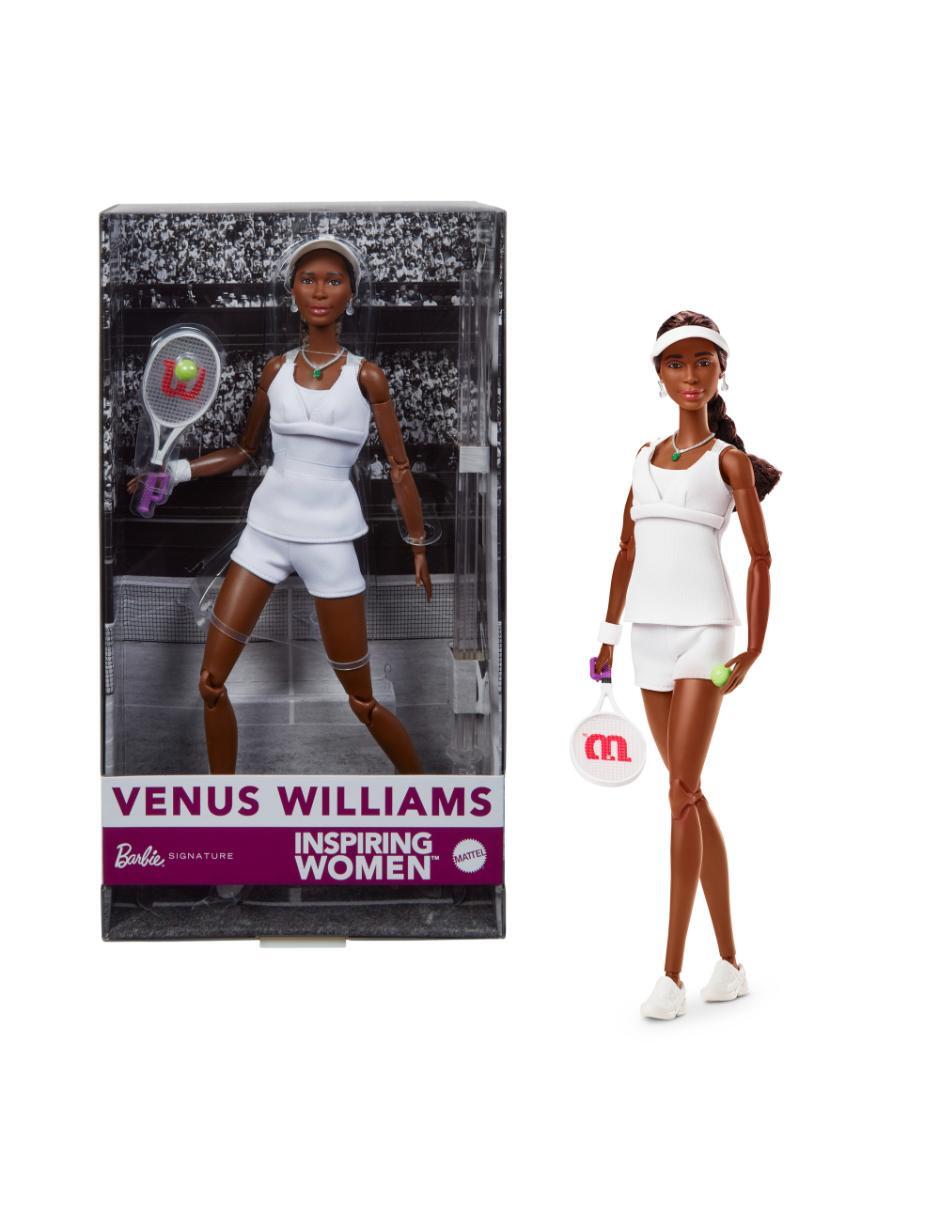 Muñeca Barbie colección mujeres que inspiran Venus Williams Toys