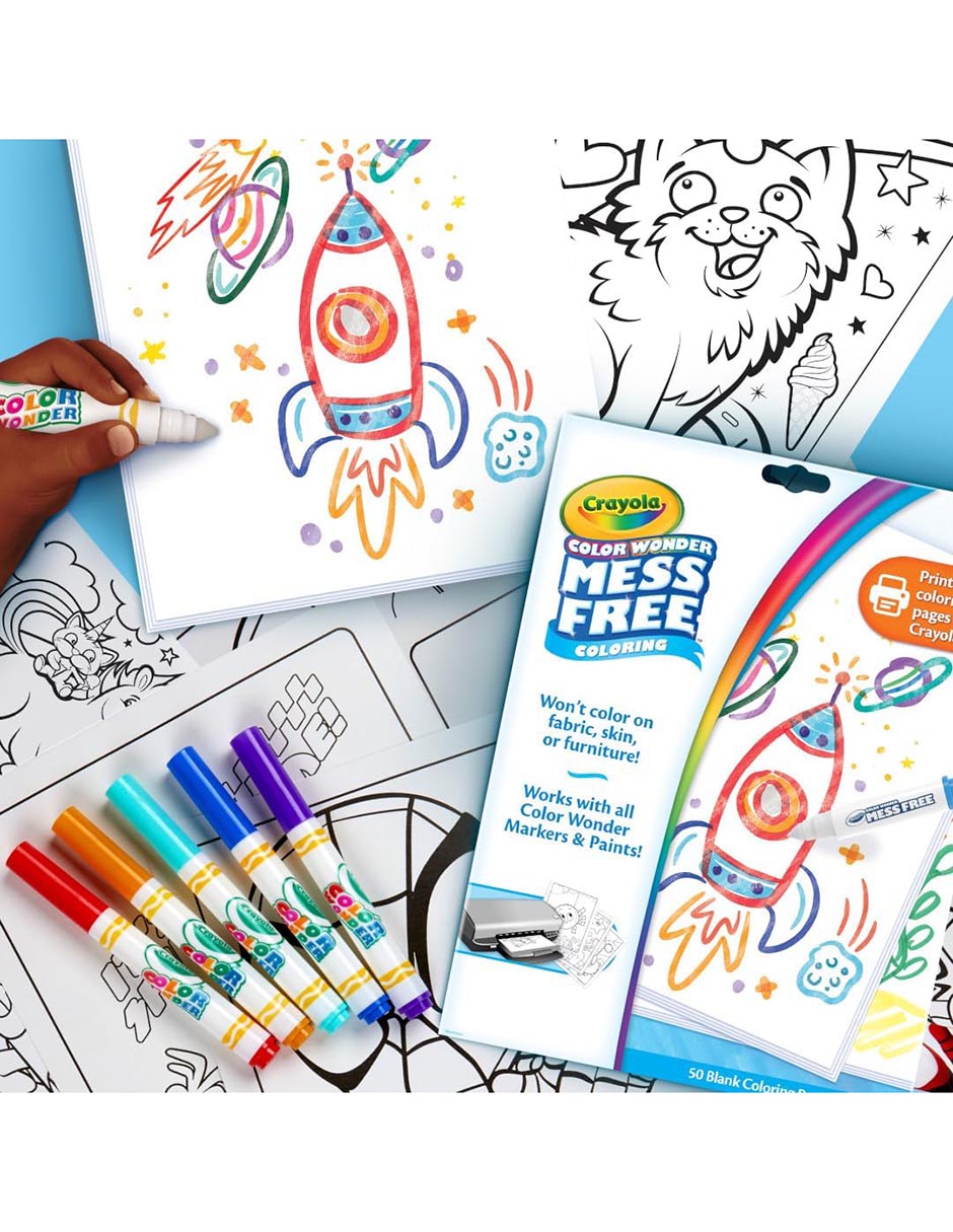 Hojas para colorear juego arte y manualidades unisex 2
