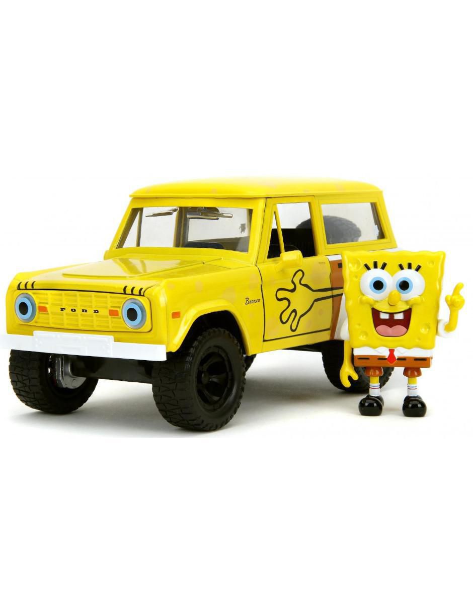 Vehículo a escala ford bronco 1973 Bob Esponja