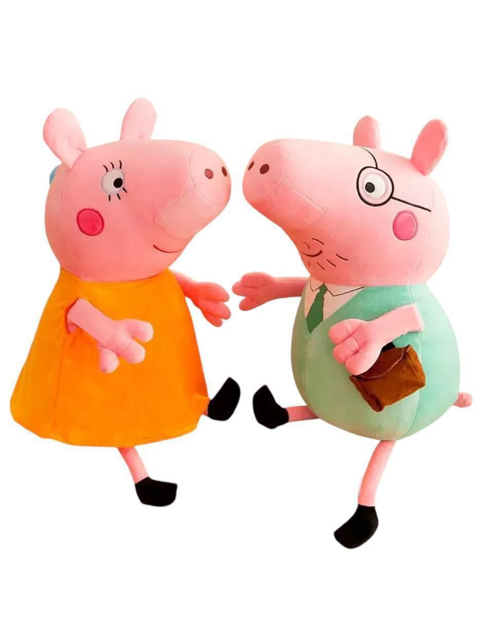 Set de peluches de Peppa Pig Cerdo 4