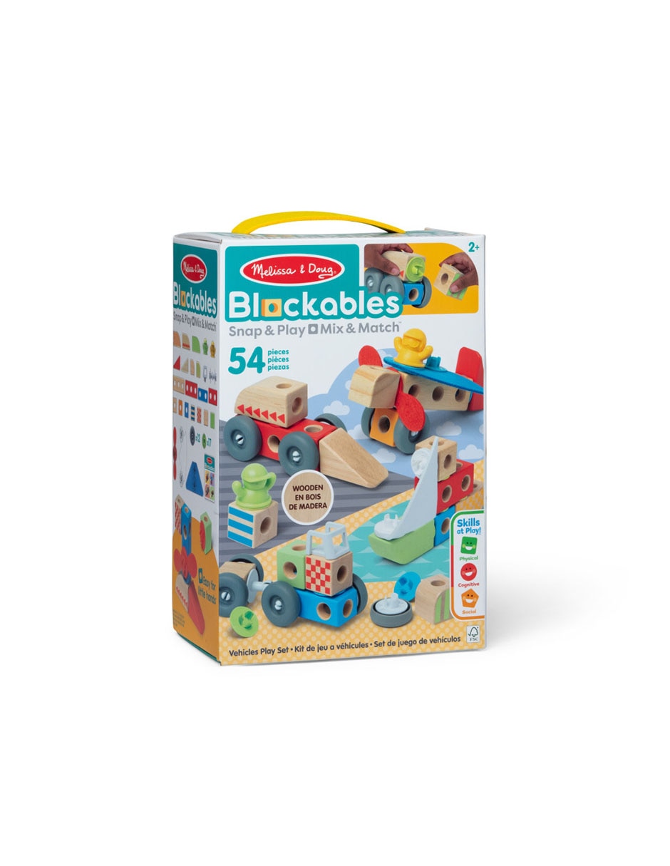 Set juego Blockables vehículos 3
