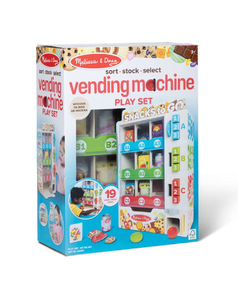 Máquina expendedora juego didáctico infantil unisex 2
