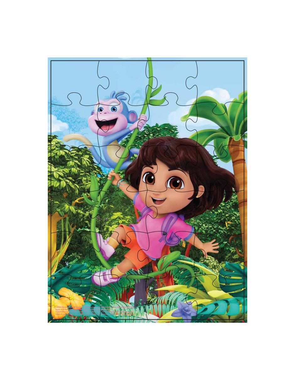 Set de rompecabezas Dora la exploradora 3 piezas 4