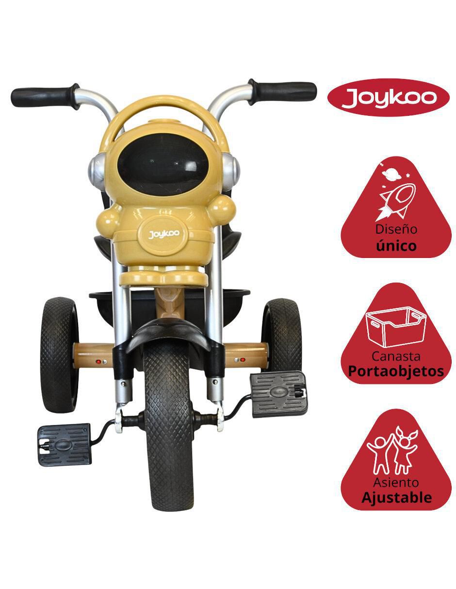Triciclo astronauta infantil unisex 3