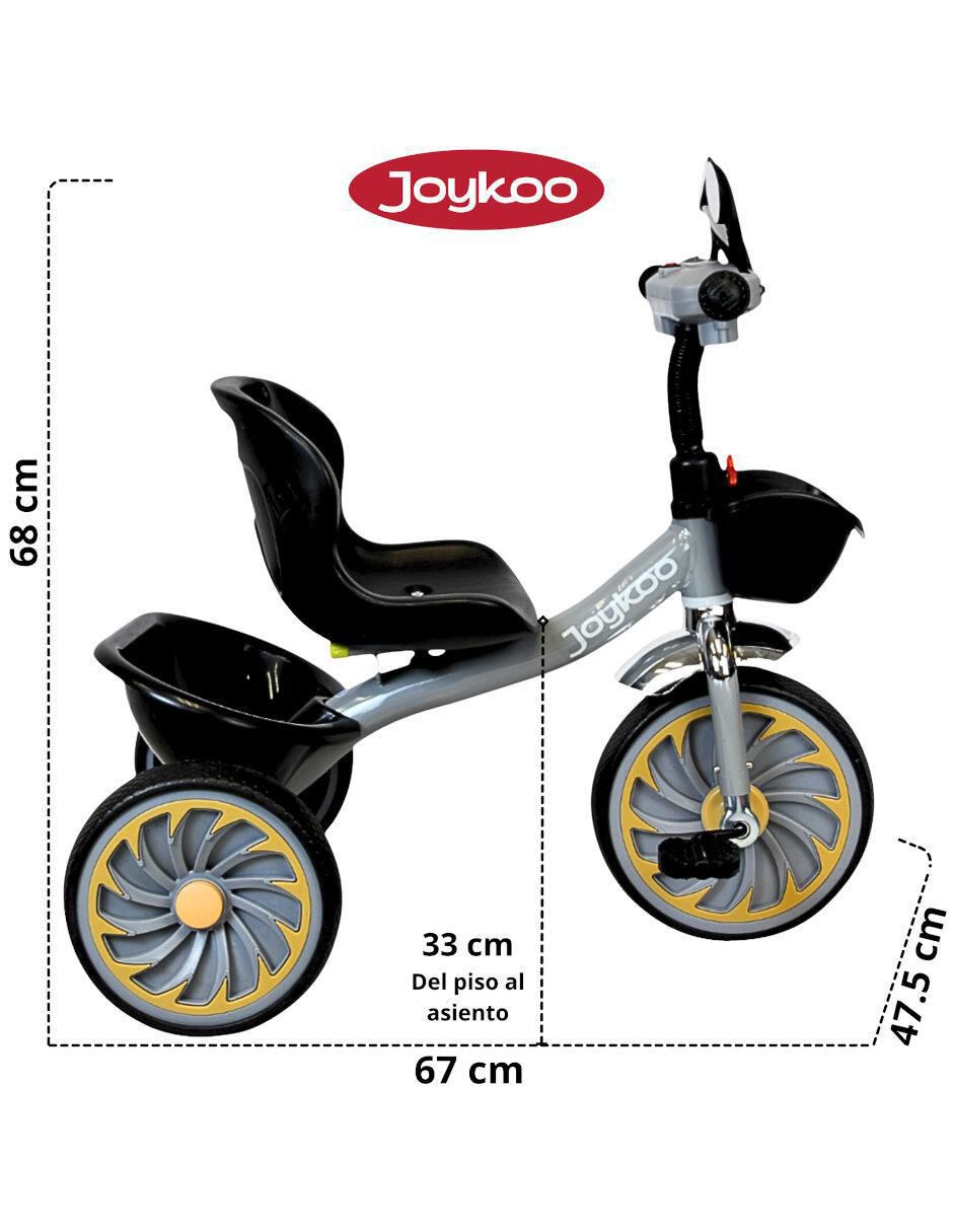Triciclo luz y sonido infantil unisex 6