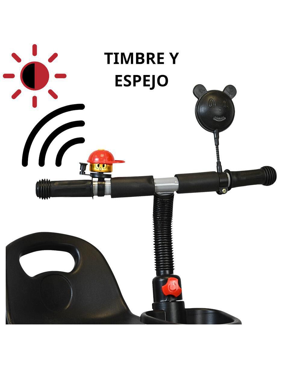 Triciclo Joykoo con timbre y espejo infantil unisex
