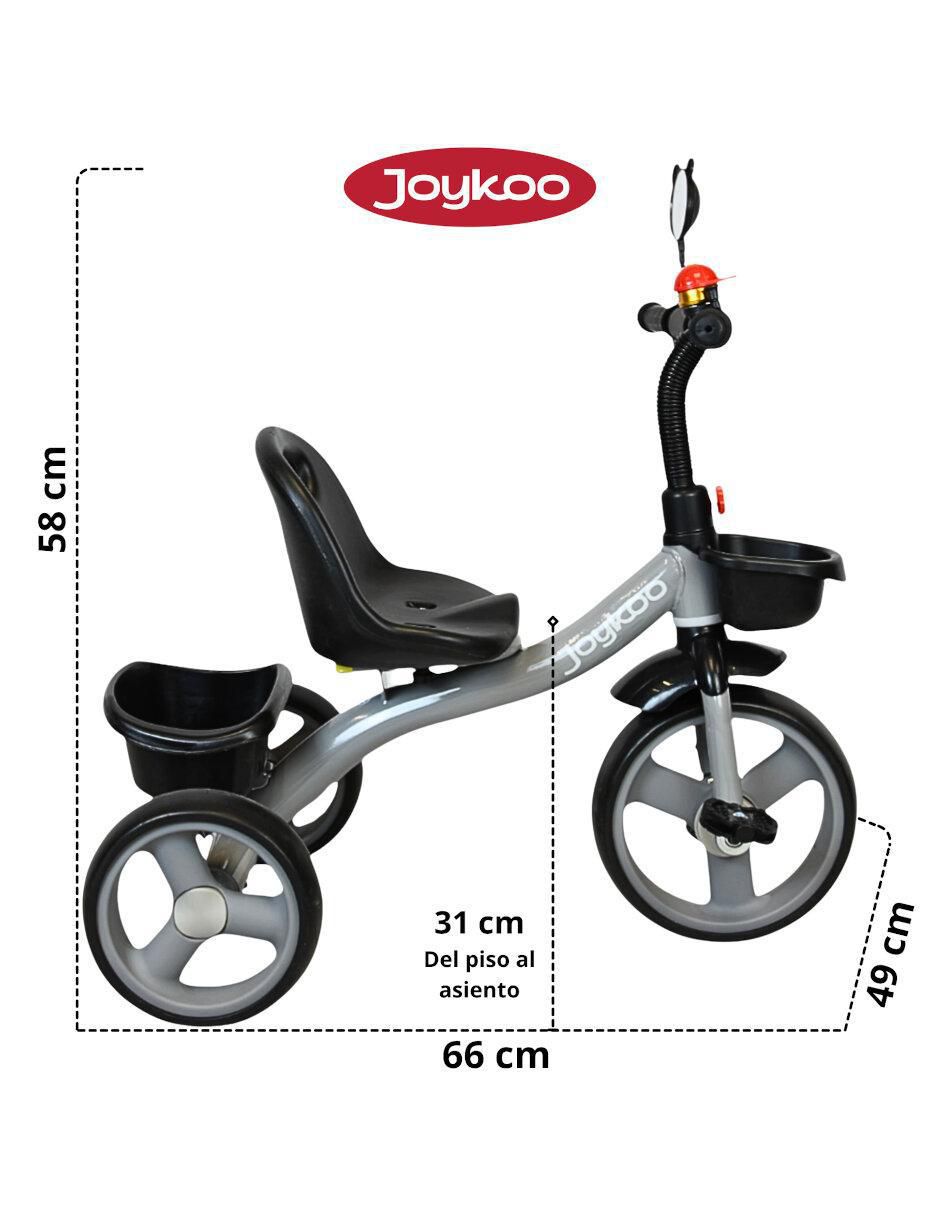 Triciclo Joykoo con timbre y espejo infantil unisex