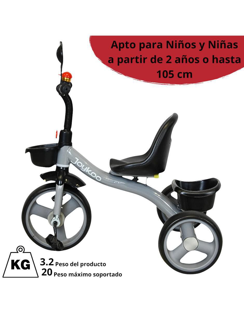 Triciclo Joykoo con timbre y espejo infantil unisex