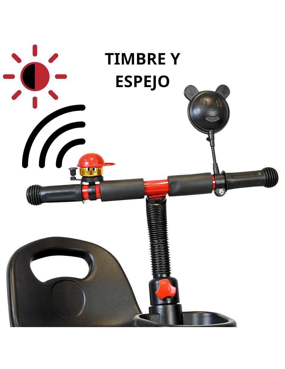 Triciclo Joykoo con timbre y espejo infantil unisex