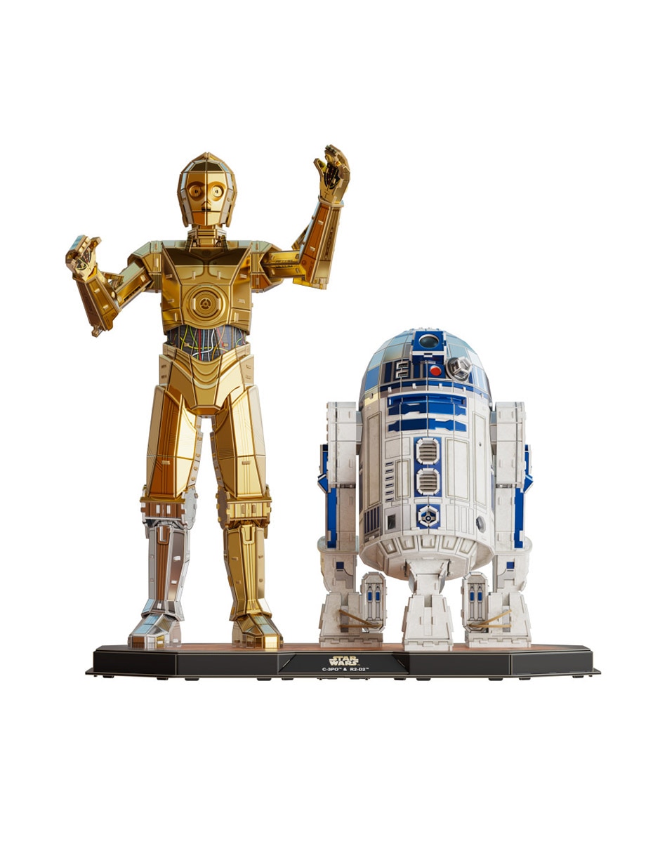 Rompecabezas Star wars C3PO & RD2D 4d 438 piezas