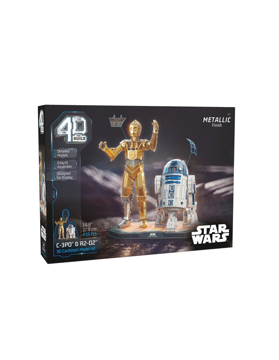 Rompecabezas Star wars C3PO & RD2D 4d 438 piezas 2