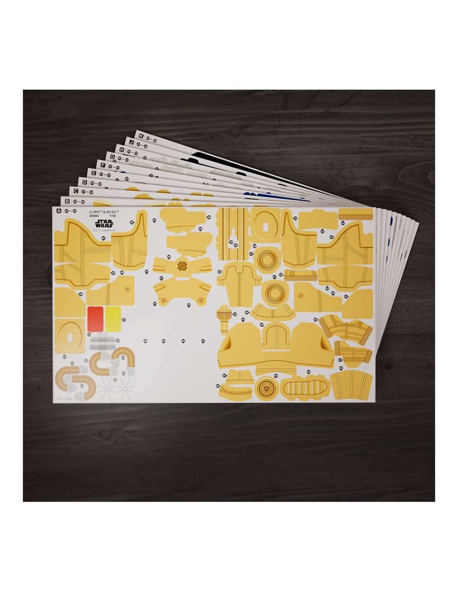 Rompecabezas Star wars C3PO & RD2D 4d 438 piezas 3