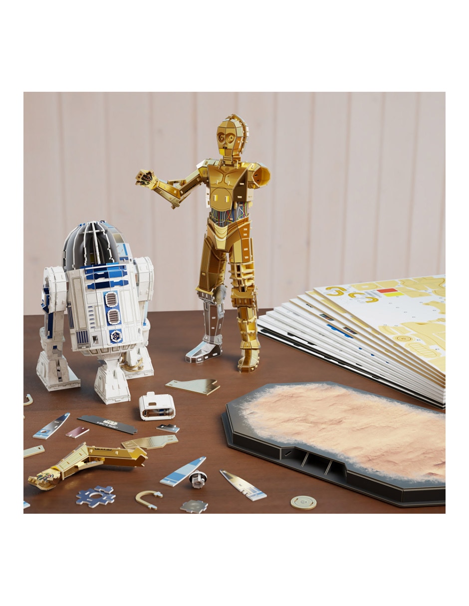 Rompecabezas Star wars C3PO & RD2D 4d 438 piezas 4