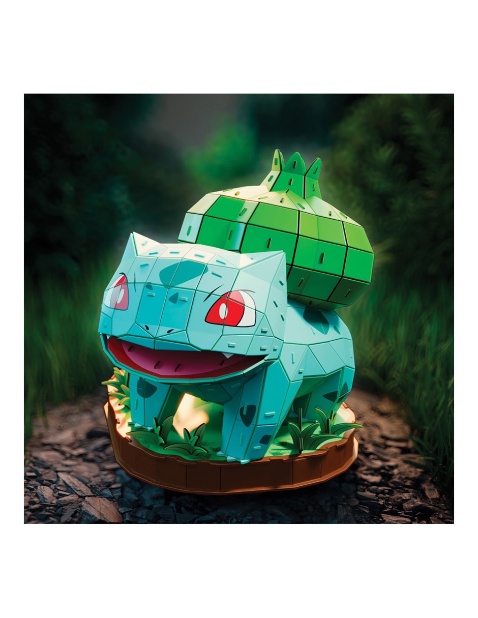 Rompecabezas Pokémon 4d Bulbasaur 178 piezas 3