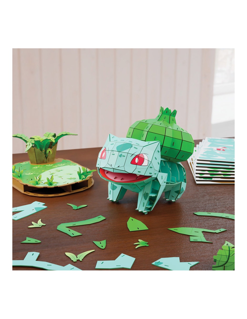 Rompecabezas Pokémon 4d Bulbasaur 178 piezas 5