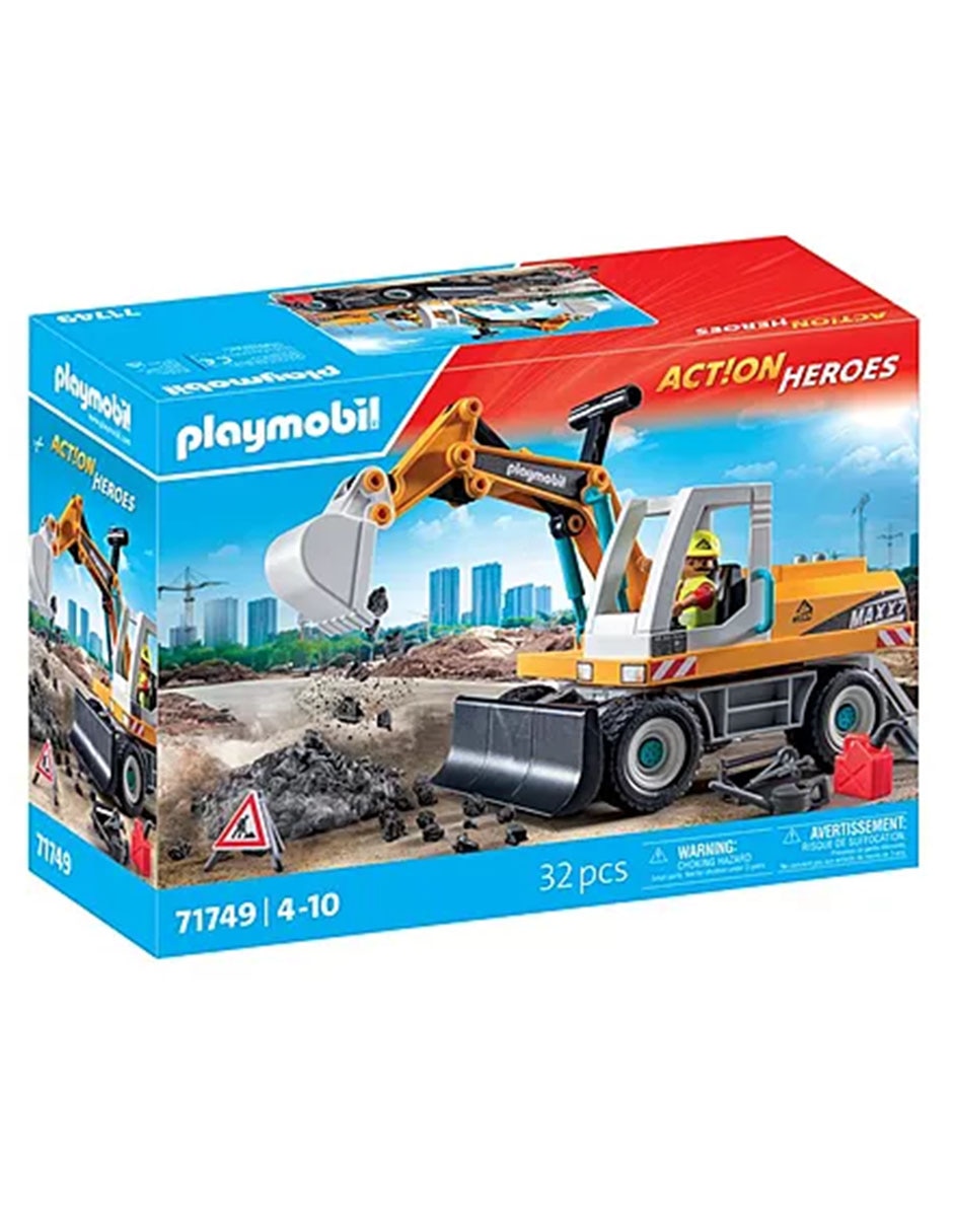 Action heroes Excavadora grande 71749 2