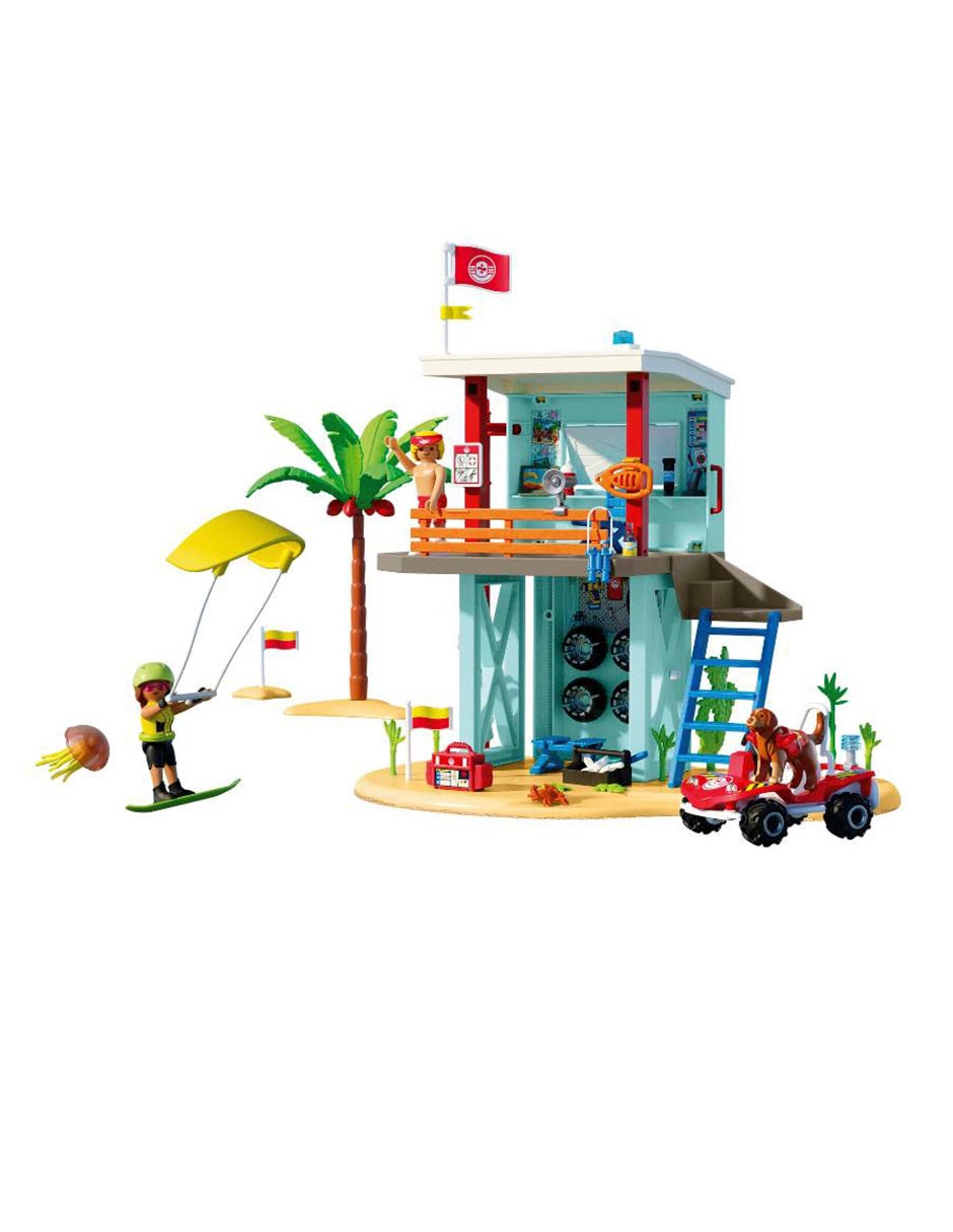 Torre de vigilancia con coche 71903 2