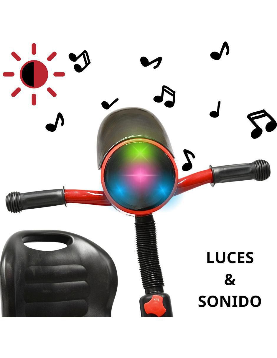 Triciclo joykoo torreta con sonido y luz "para" infantil unisex