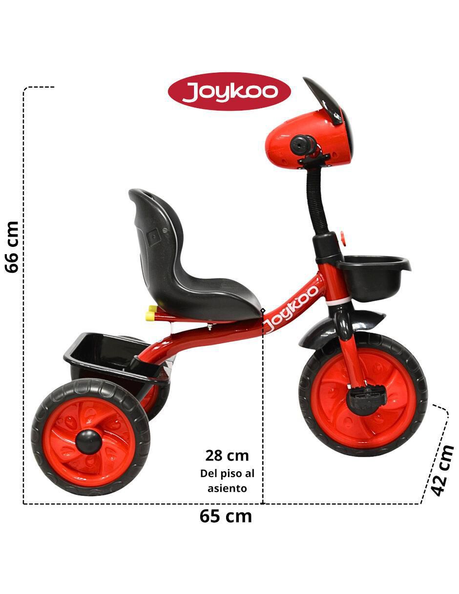 Triciclo joykoo torreta con sonido y luz "para" infantil unisex