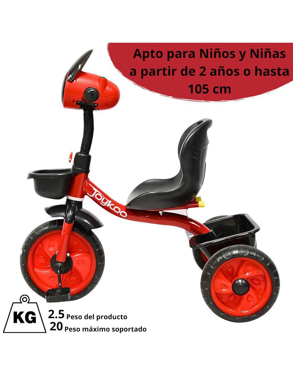 Triciclo joykoo torreta con sonido y luz "para" infantil unisex