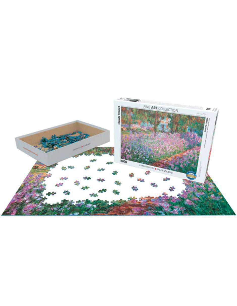 Rompecabezas El jardín de monet 1000 piezas 3