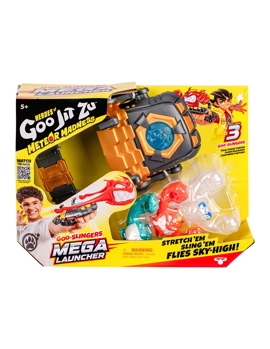 Set figuras acción Heroes of Goo Jit Zu Namco Bandai 2