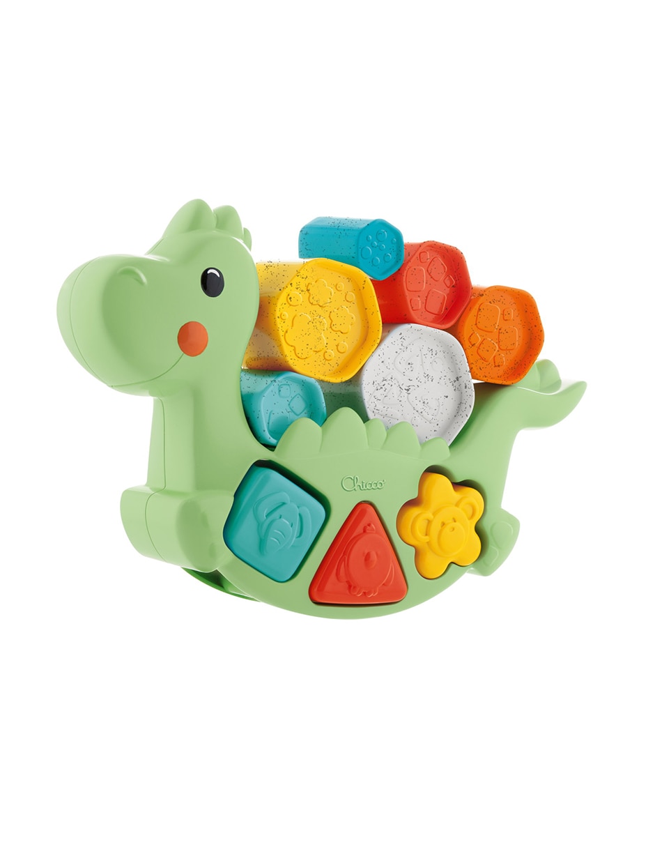 Juguete clasificador dino eco+ juego didáctico infantil unisex 2