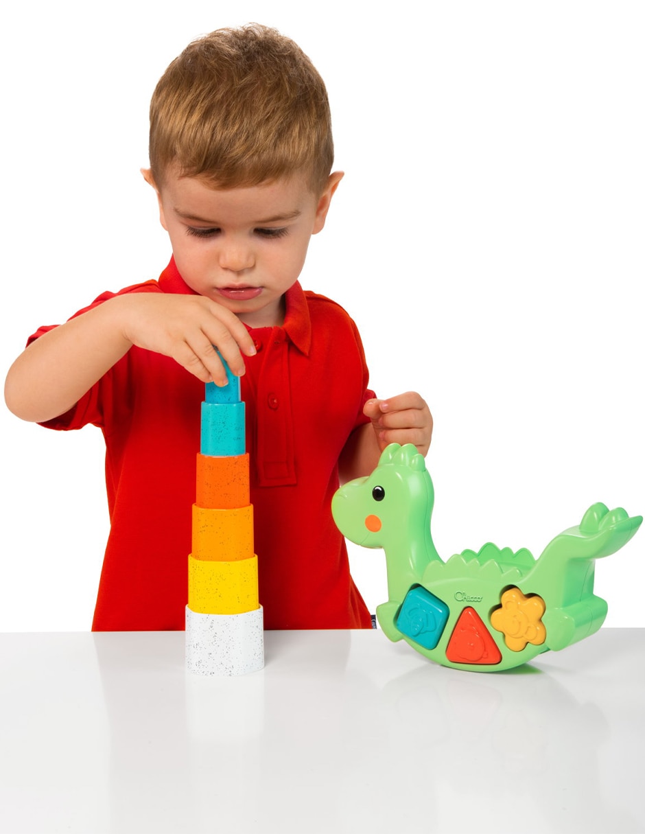 Juguete clasificador dino eco+ juego didáctico infantil unisex 6