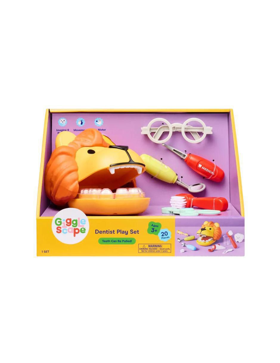 Set dentista para niños a partir de 3 años  Gigglescape juego de rol para niños 3
