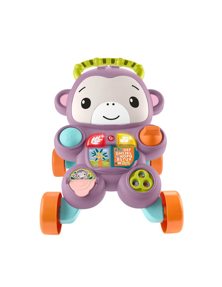 Andadera unisex Aprende conmigo amigo mono Fisher price