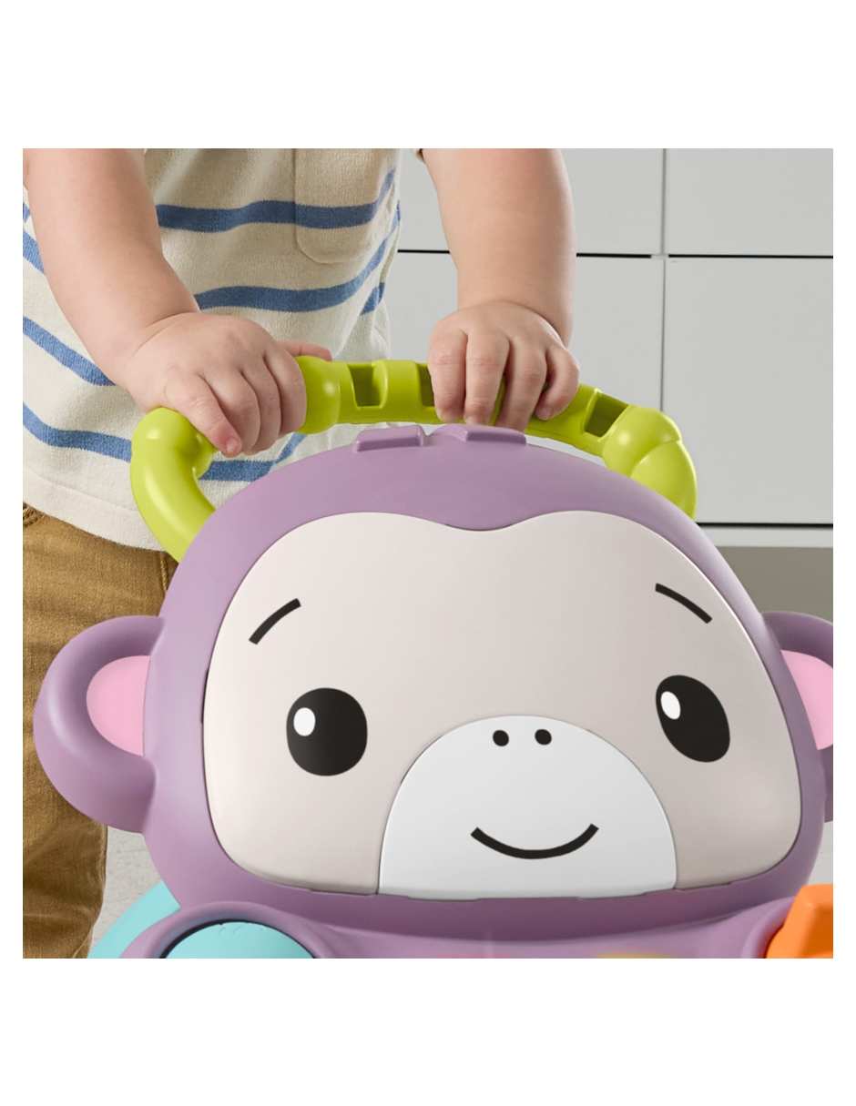 Andadera unisex Aprende conmigo amigo mono Fisher price 2