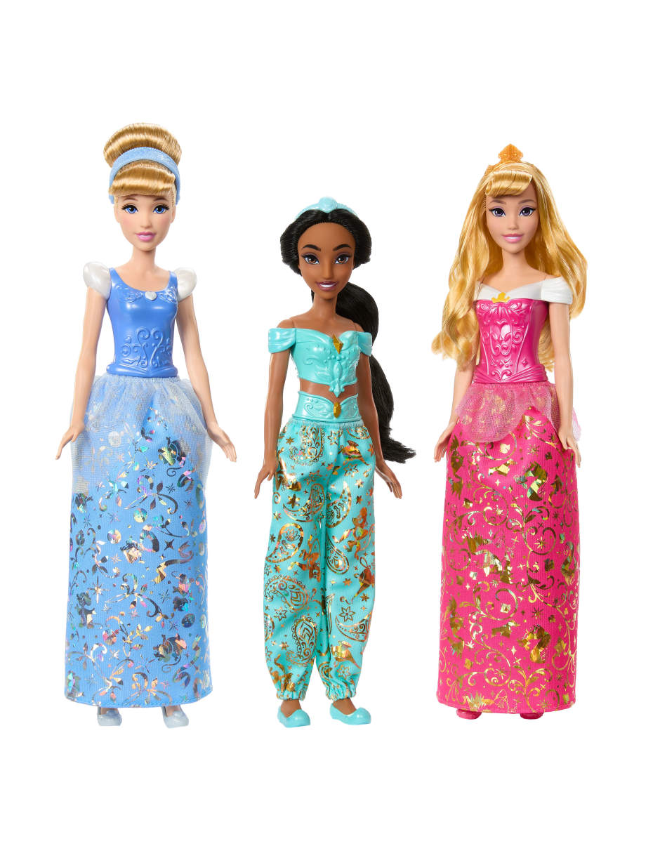 Set muñecas paquete de 7 princesas 6